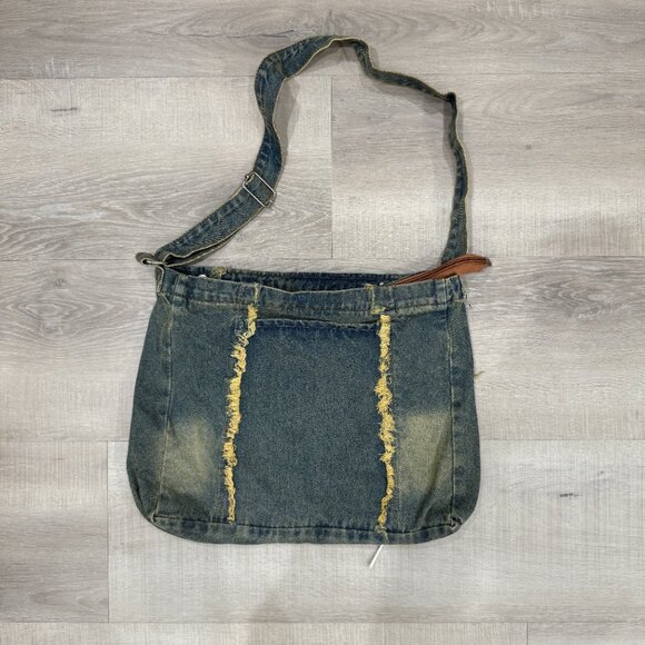 Distressed Denim Bag - please read full description! - Picture 5 of 5